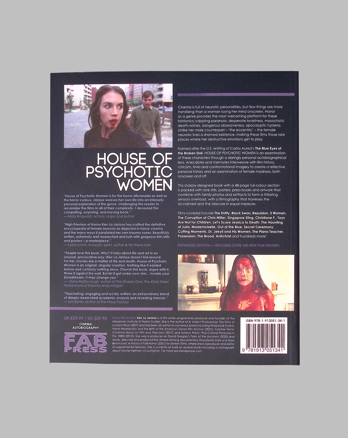 House Of Psychotic Women by Kier-La Janisse (Signed by Author)