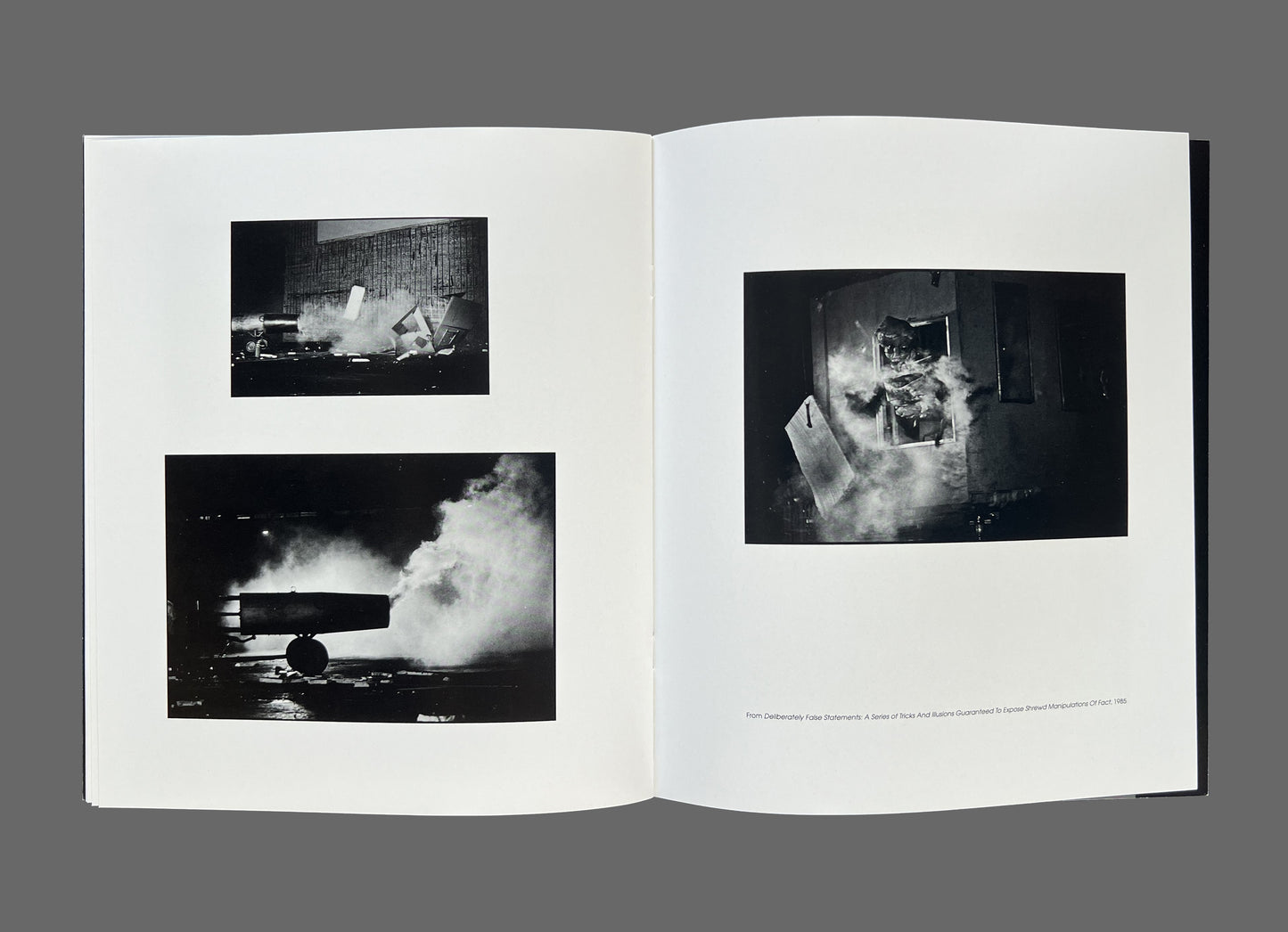 Survival Research Laboratories: 23 Photographs Of Machinery And Performances (1988) + Thoughtfully Regards: The Arbitrary Calculation Of Pathological Amusement (1999)