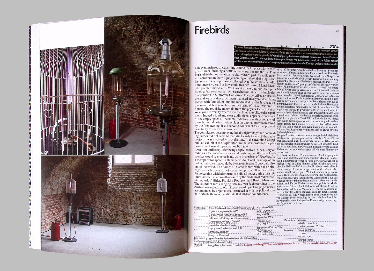 Buried in Noise (Paul DeMarinis) edited by I. Beirer