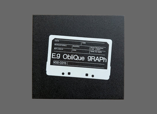 E.g Oblique Graph - Bryn Jones - Complete Oblique (7xCD + Slip/Zine/Shirt) VOD CD15