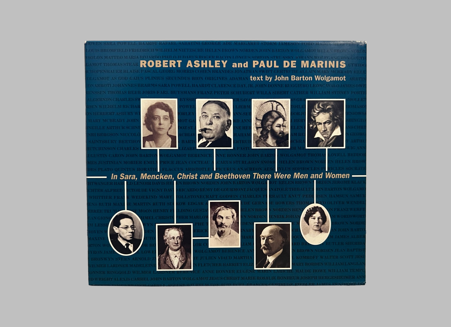 Robert Ashley - In Sara, Mencken, Christ And Beethoven There Were Men And Women LP (CRSLP 6103)