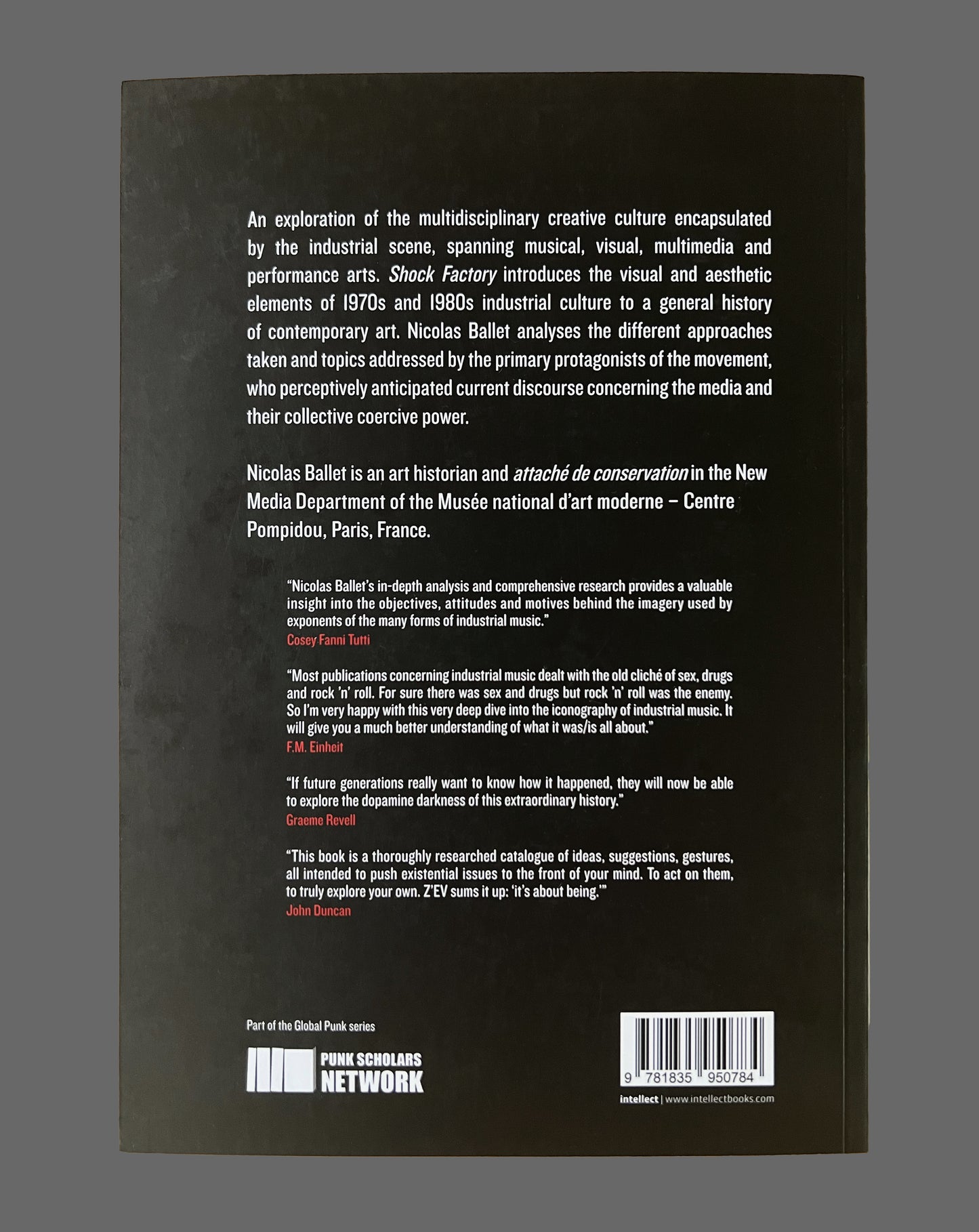 Shock Factory: The Visual Culture Of Industrial Music by Nicolas Ballet