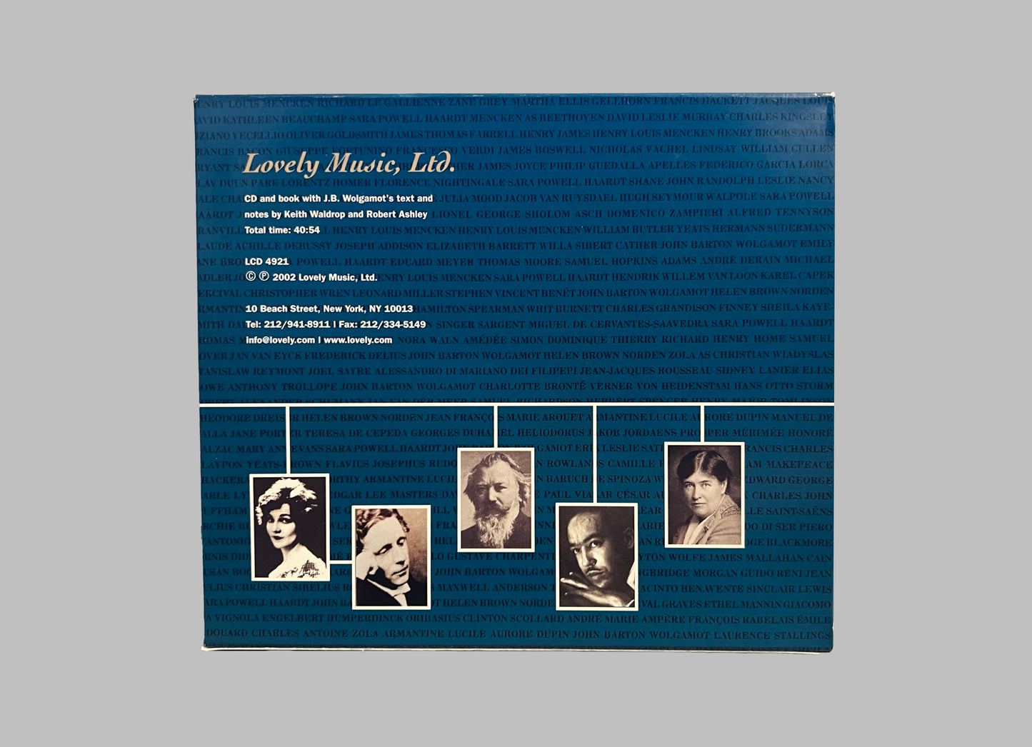 Robert Ashley - In Sara, Mencken, Christ And Beethoven There Were Men And Women LP (CRSLP 6103)