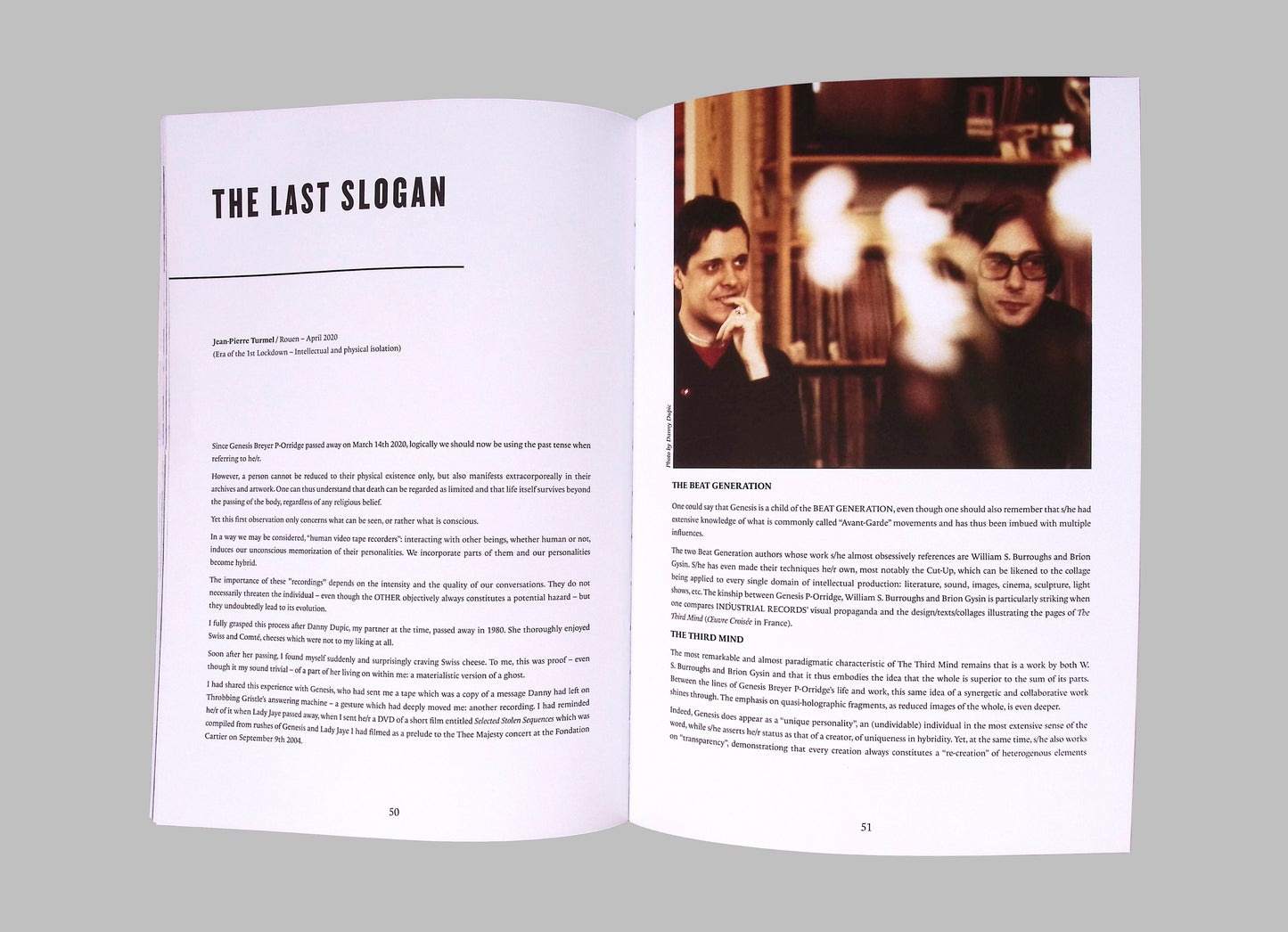 The Last Slogan by Nicolas Ballet and Jean-Pierre Turmel