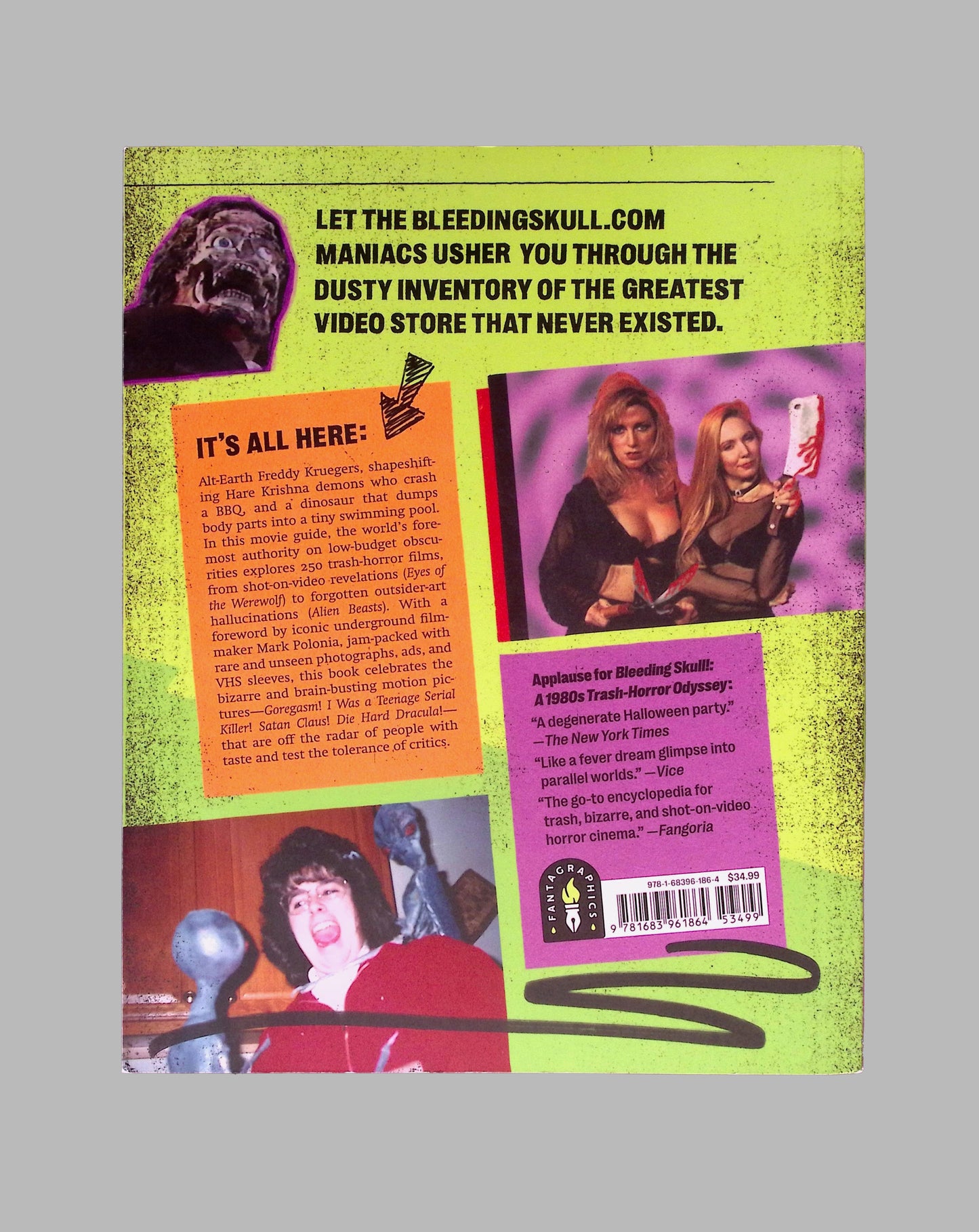Bleeding Skull! A 1990s Trash-Horror Odyssey by Ziemba, Choi, and Carlson