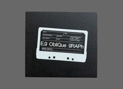 E.g Oblique Graph - Bryn Jones - Complete Oblique (7xCD + Slip/Zine/Shirt) VOD CD15