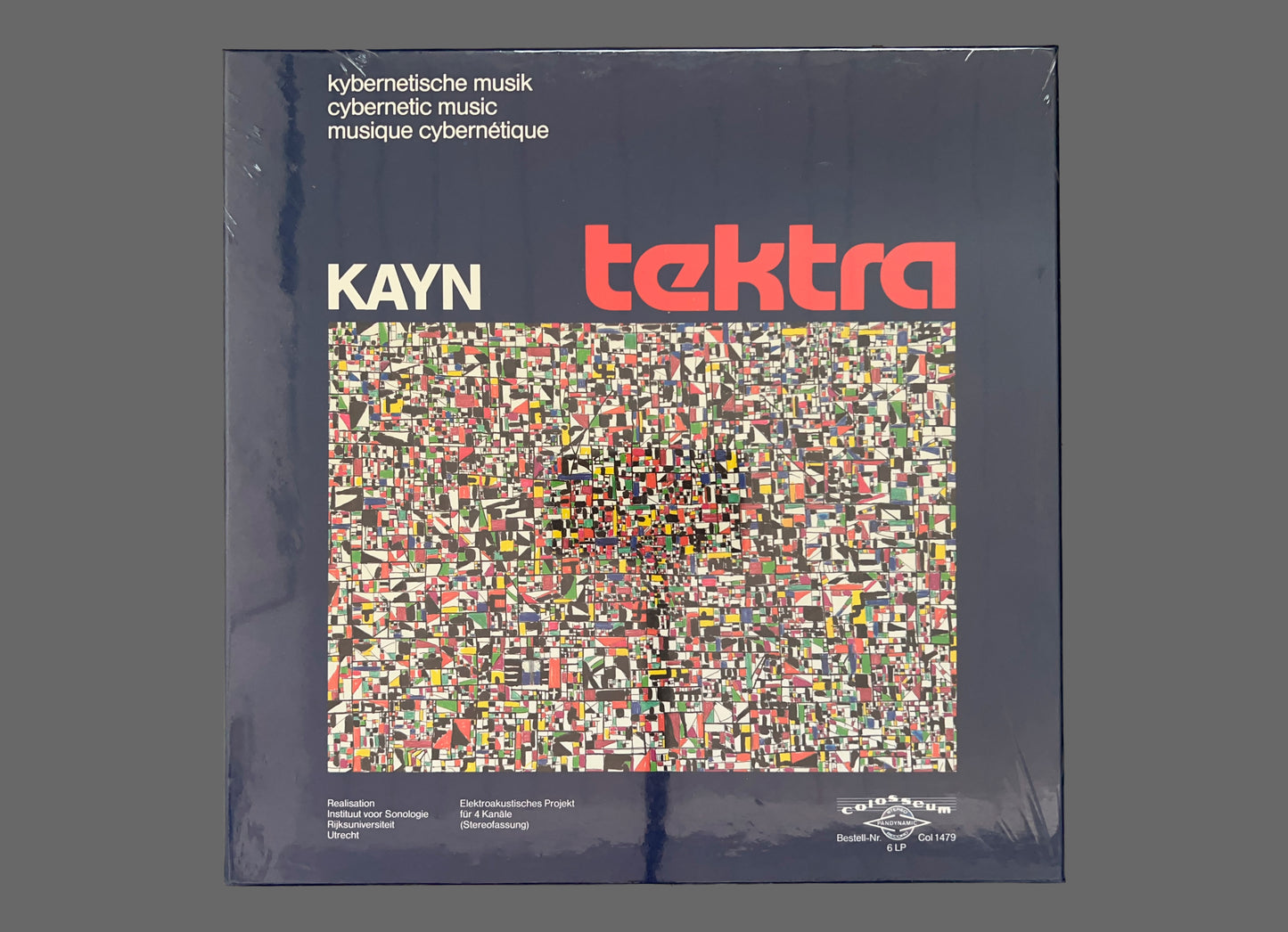 Roland Kayn - Tekta 6LP 1984 Vinyl Box (Col 1479)