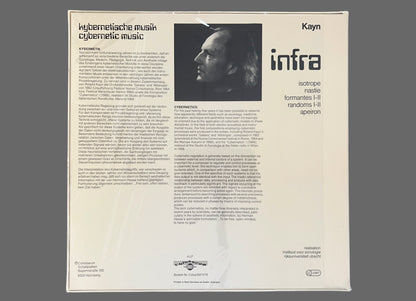 Roland Kayn - Infra 4LP 1981 Vinyl Box (Colos SM 1478)