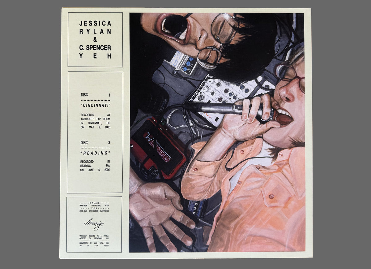 Jessica Rylan + C. Spencer Yeh - Cincinnati / Reading 2xLP (AM-06)