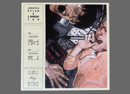 Jessica Rylan + C. Spencer Yeh - Cincinnati / Reading 2xLP (AM-06)
