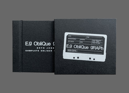 E.g Oblique Graph - Bryn Jones - Complete Oblique (7xCD + Slip/Zine/Shirt) VOD CD15