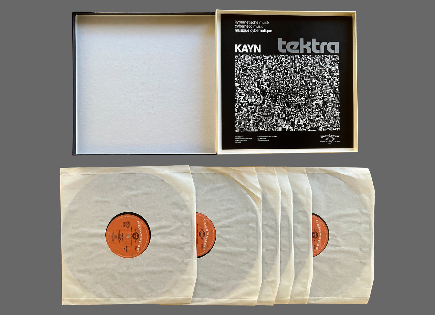 Roland Kayn - Tekta 6LP 1984 Vinyl Box (Col 1479)