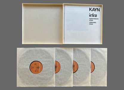 Roland Kayn - Infra 4LP 1981 Vinyl Box (Colos SM 1478)