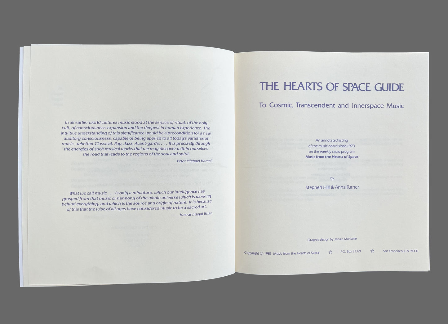 MUSIC FROM THE HEARTS OF SPACE