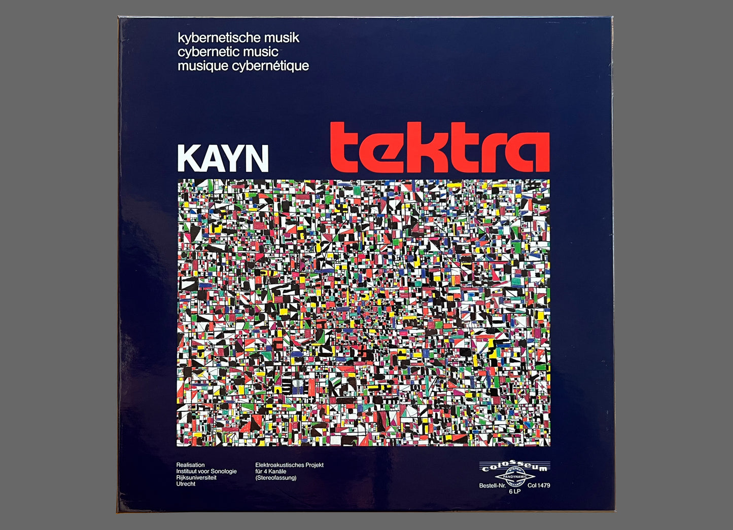 Roland Kayn - Tekta 6LP 1984 Vinyl Box (Col 1479)
