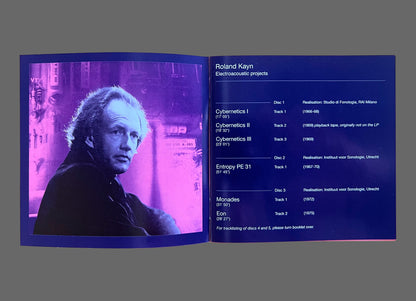 Roland Kayn - Elektroakustische Projekte & Makro 5CD Box