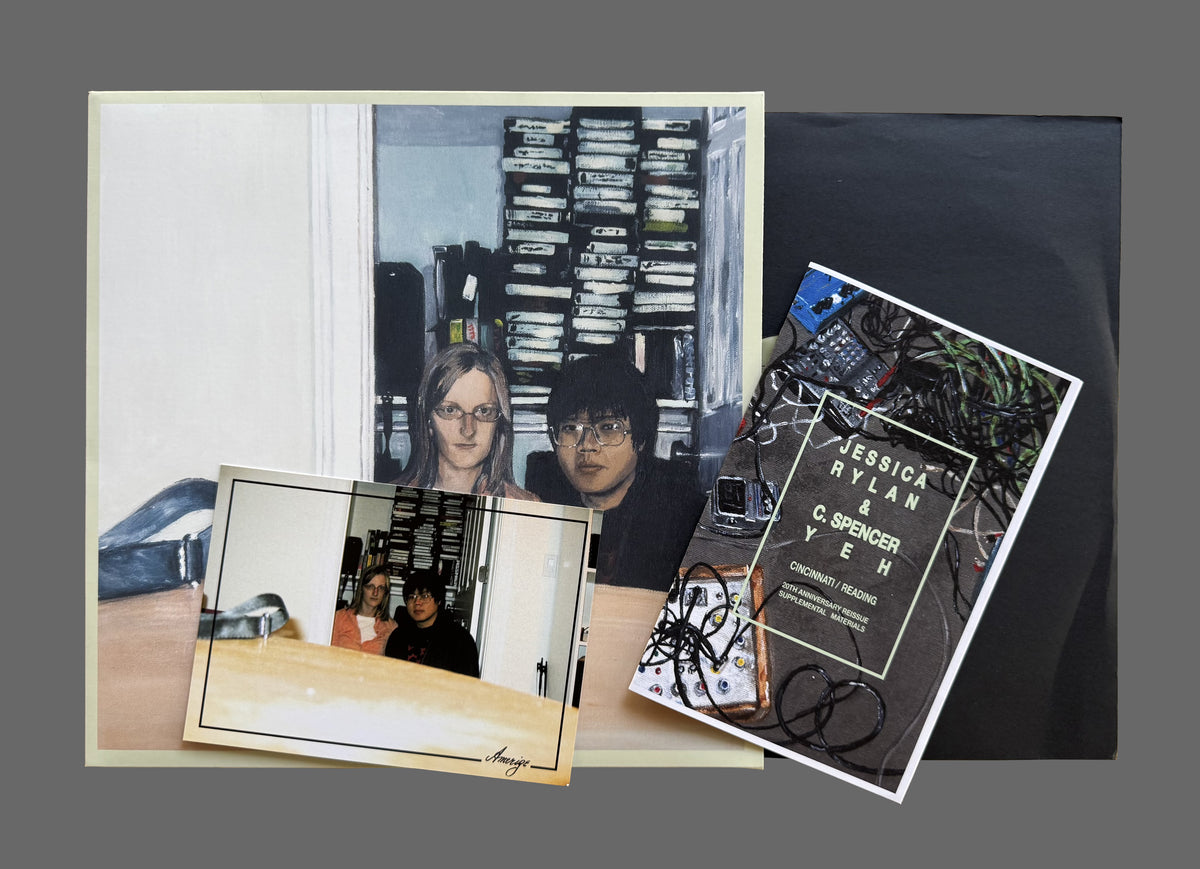 Jessica Rylan + C. Spencer Yeh - Cincinnati / Reading 2xLP (AM-06)