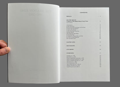 The Shadow Ring 1992-2002 Edited by Lawrence Kumpf, G. Lambkin, and L. Quigley