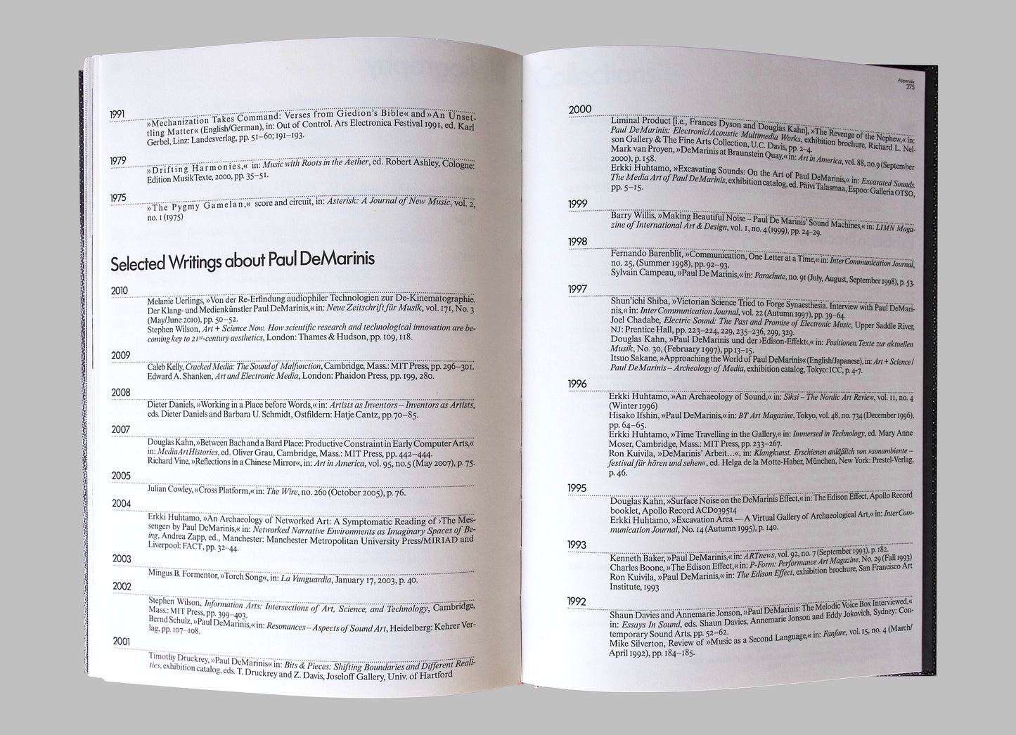 Buried in Noise (Paul DeMarinis) edited by I. Beirer