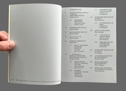 Alien Roots: Éliane Radigue edited by L. Kumpf and C. Curtis