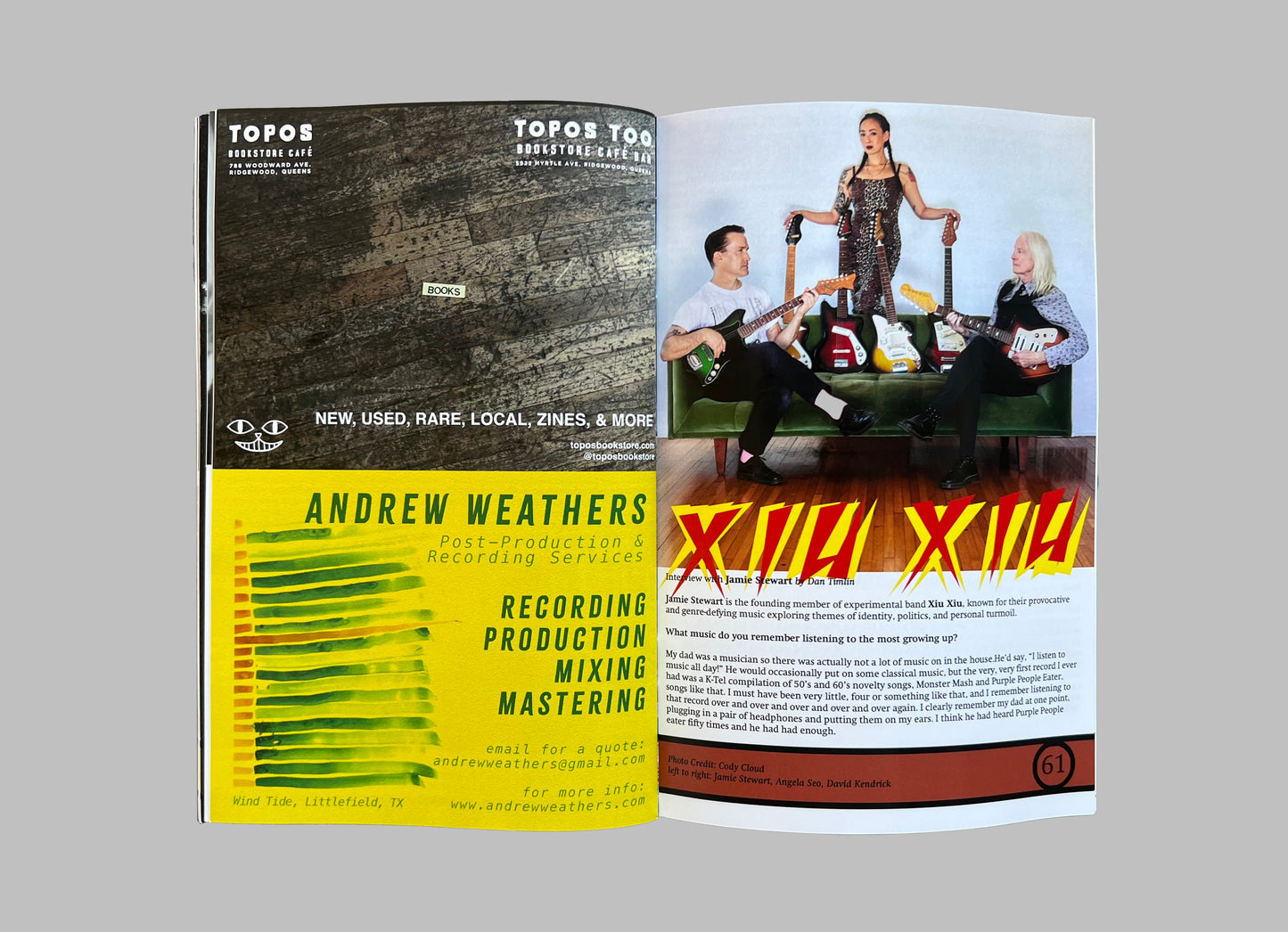 Rocker Issue #5, August 2024