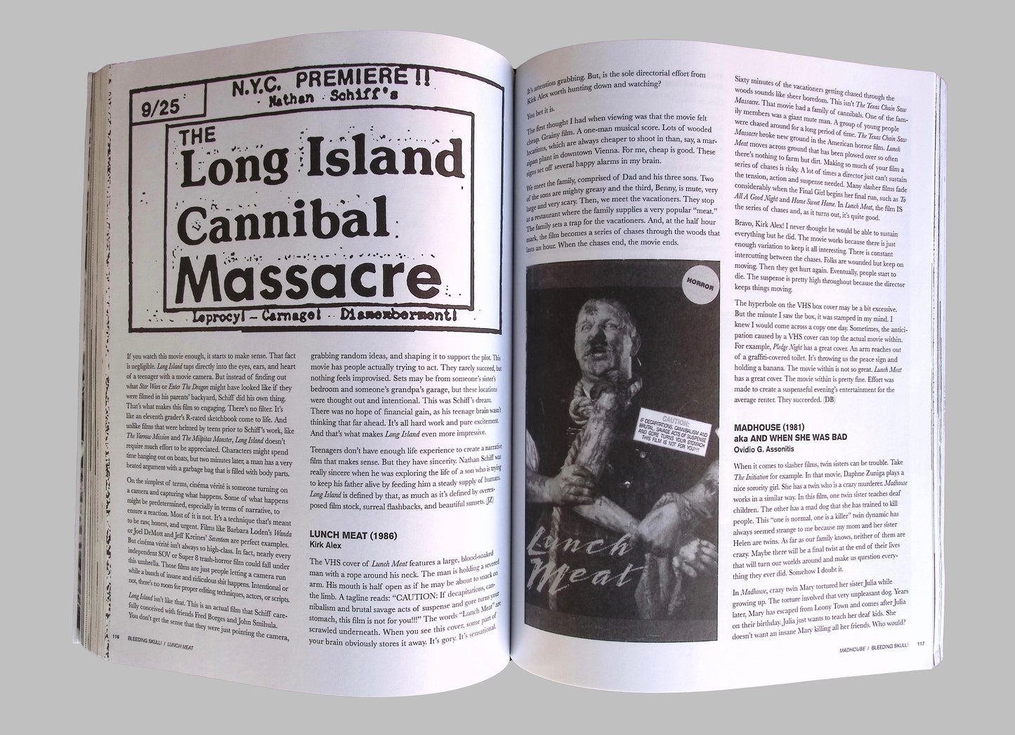 Bleeding Skull! A 1980s Trash-Horror Odyssey by Ziemba and Budnik