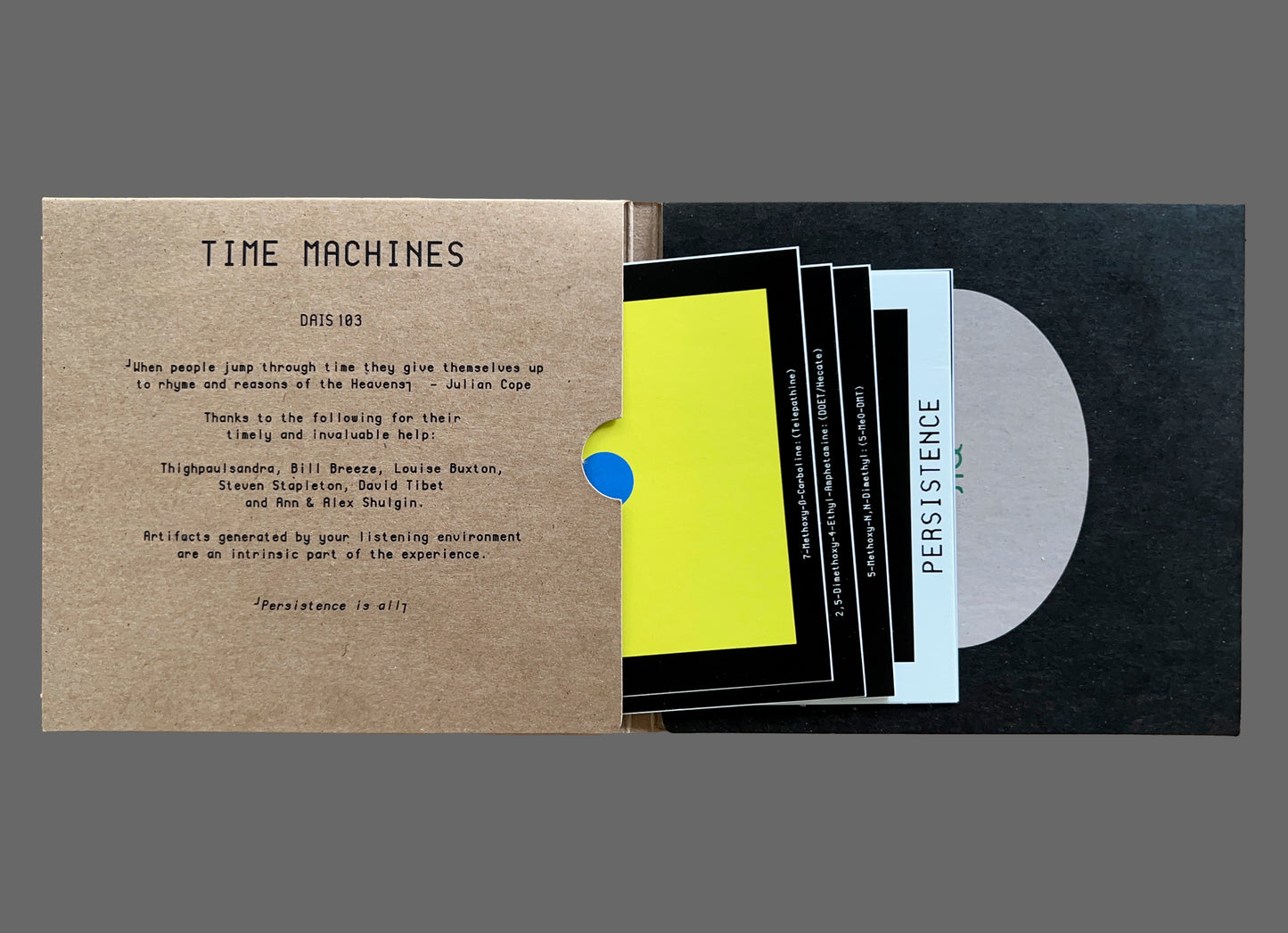 Coil - Time Machines CD (DAIS 103)