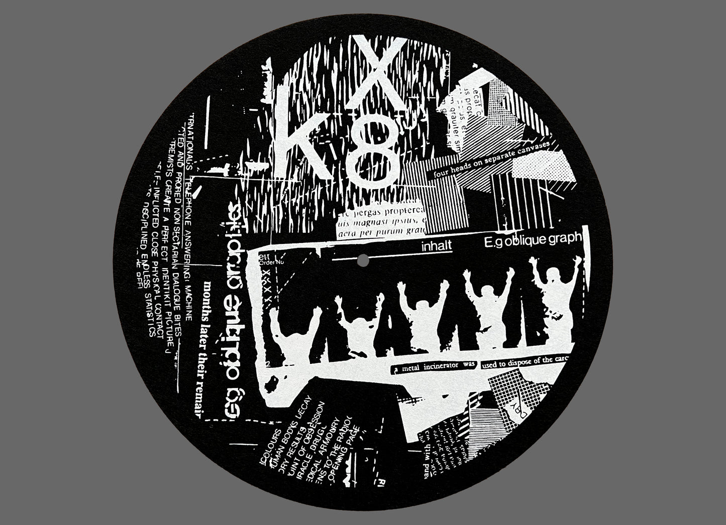 E.g Oblique Graph - Bryn Jones - Complete Oblique (7xCD + Slip/Zine/Shirt) VOD CD15