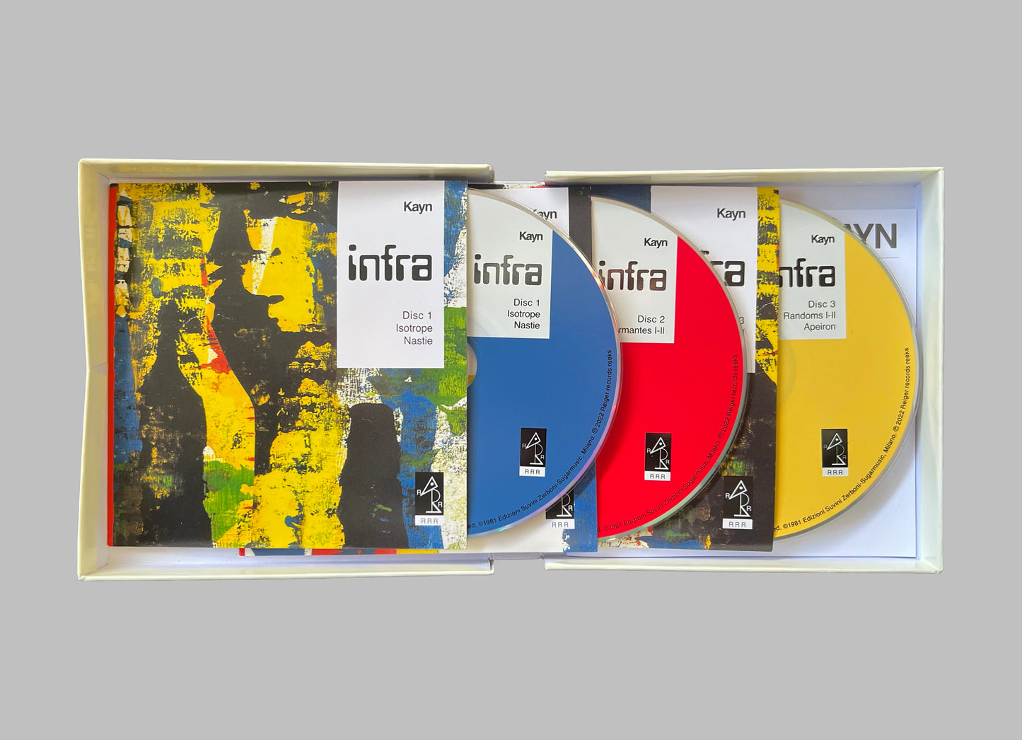 Roland Kayn 'Infra' 3CD Box