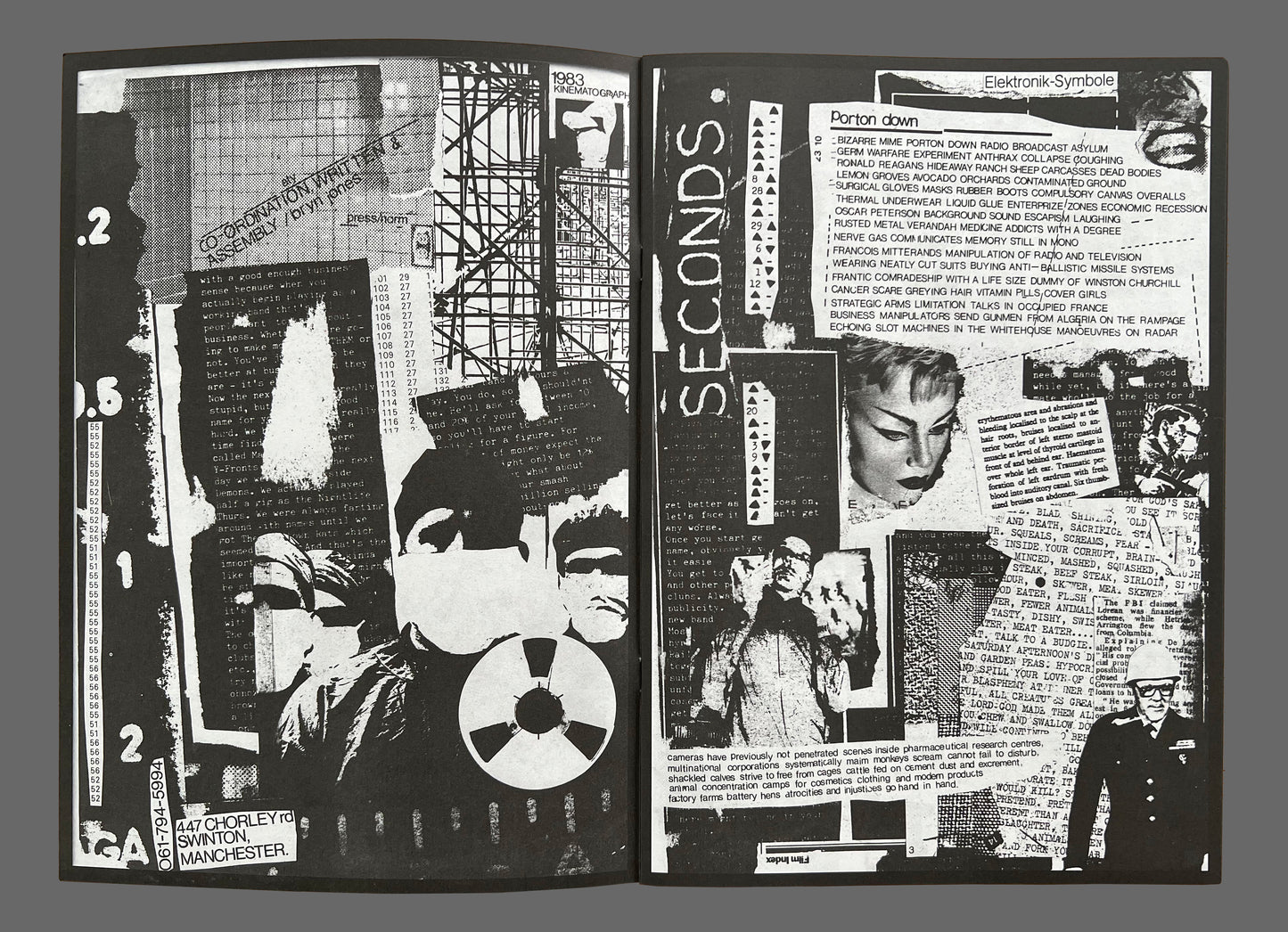 E.g Oblique Graph - Bryn Jones - Complete Oblique (7xCD + Slip/Zine/Shirt) VOD CD15