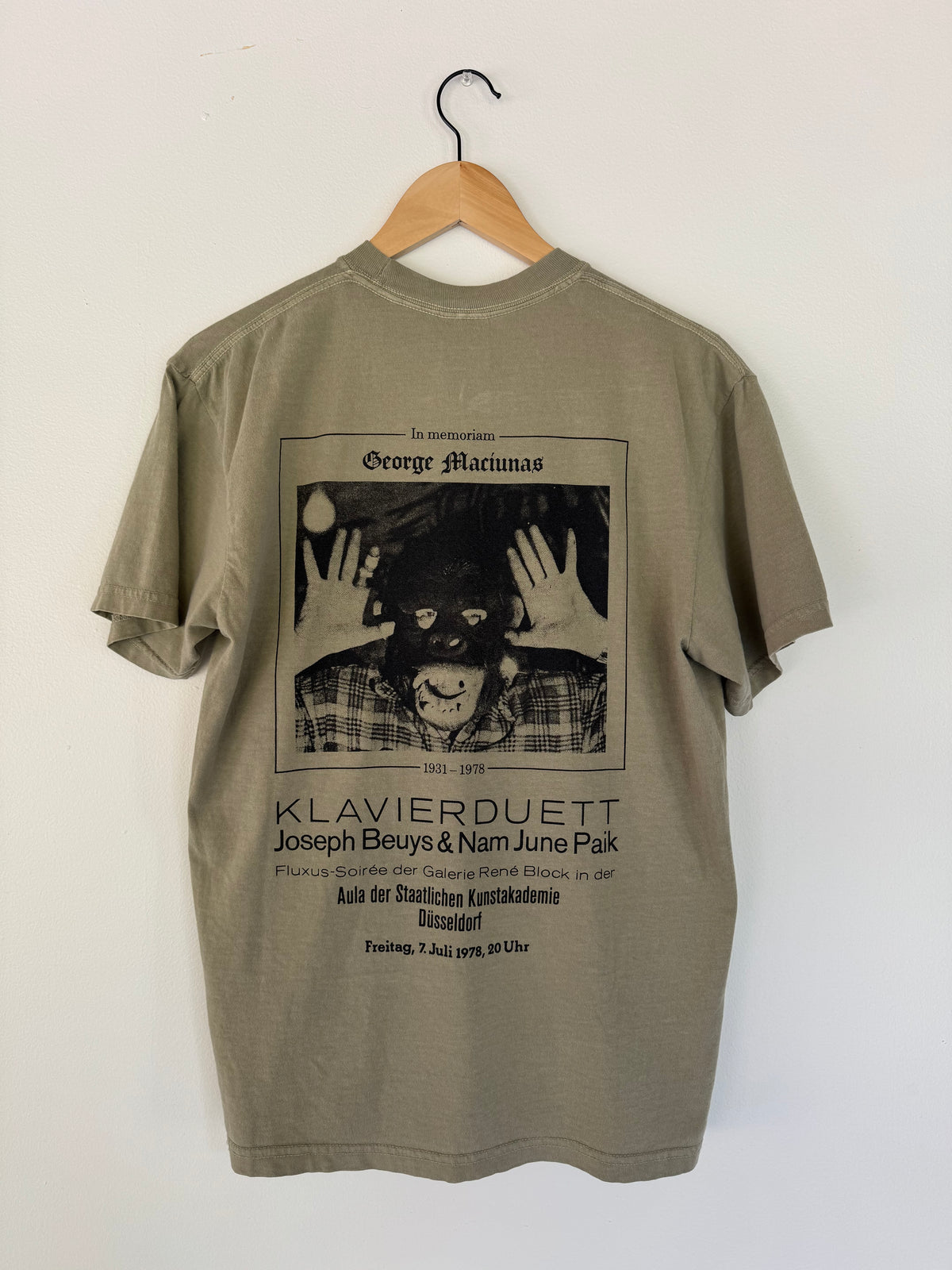 Beuys+Paik+Maciunas: Klavierduett Shirt