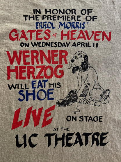 Les Blank Films+Herzog Eats His Shoe Shirt